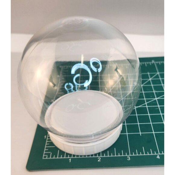 DIY Shatterproof Christmas Holiday Ornament Water Snow Globe With Instructions S - Picture 7 of 9